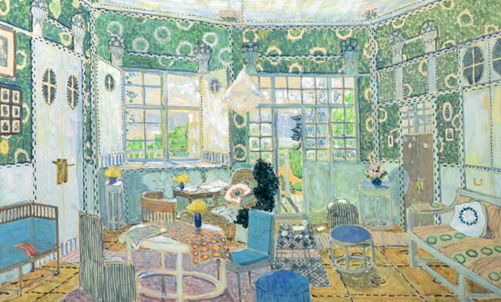 Detail of Set design for Ibsen's stage play 'Little Eyolf', 1907 by Aleksandr Jakovlevic Golovin