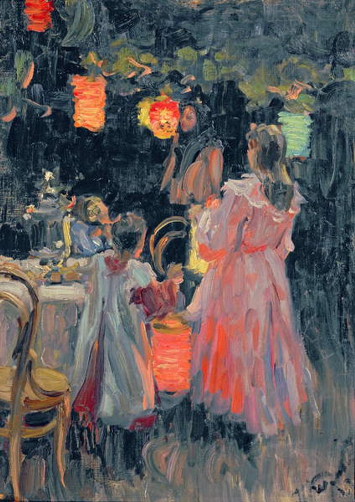 Detail of Chinese Lanterns, 1910 by Ivan Semyonovich Kulikov