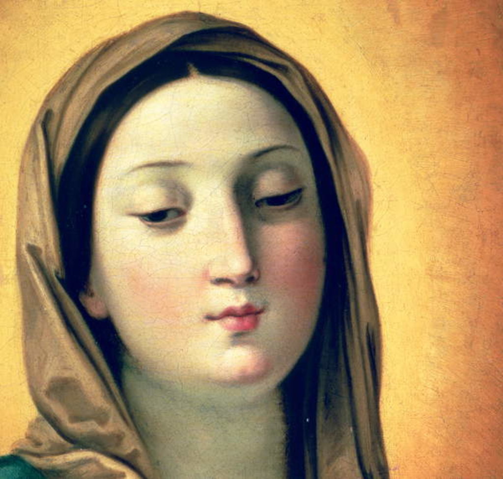 Detail of Madonna by Guido Reni
