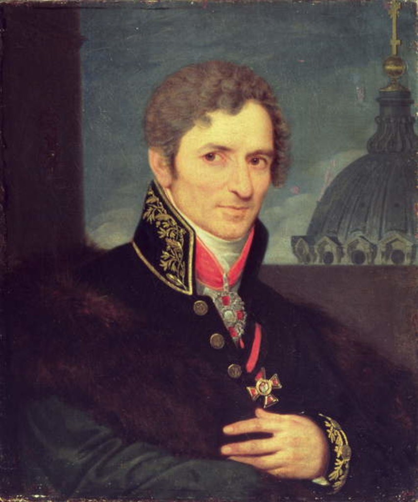 Detail of Andrey Voronikhin by School Russian