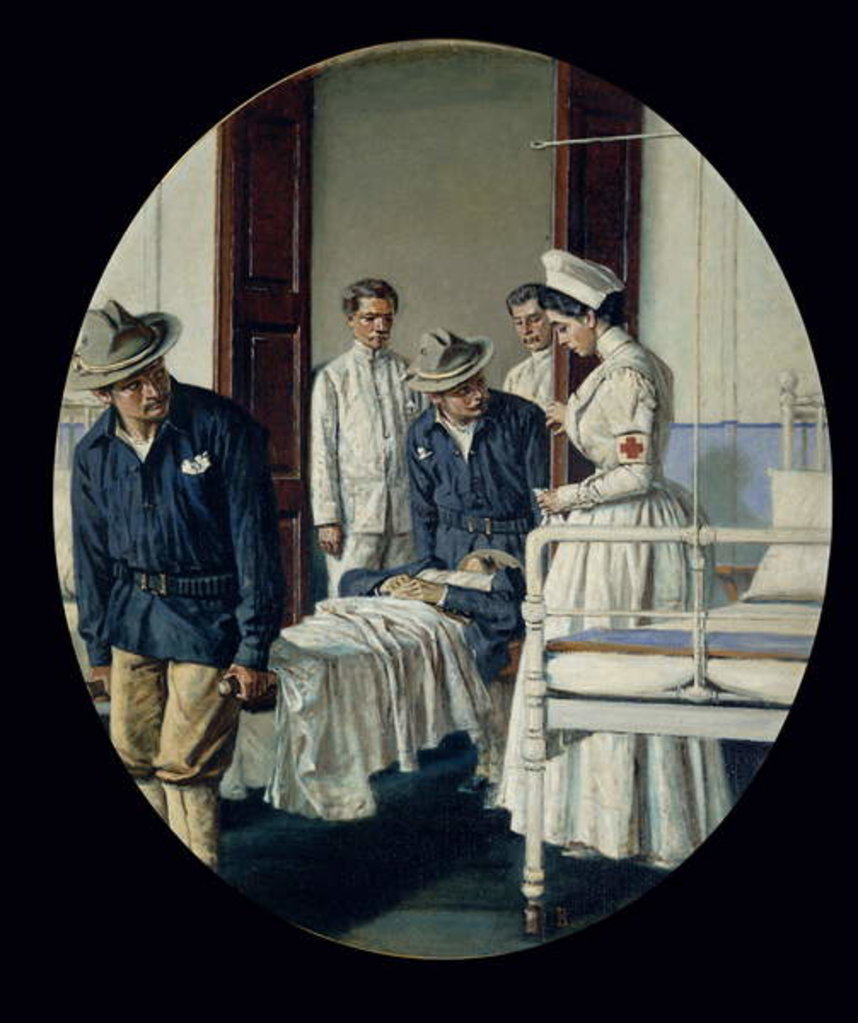 Detail of In a military Hospital by Vasili Vasilievich Vereshchagin