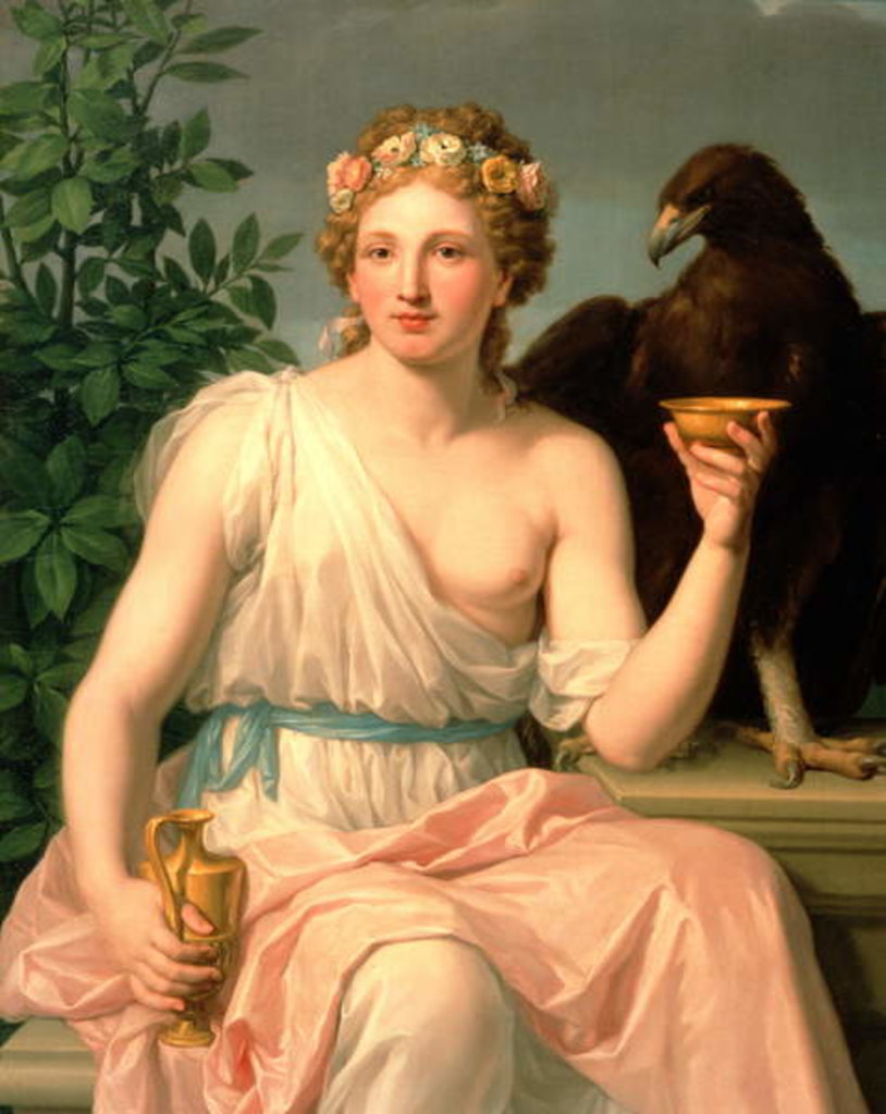 Detail of Hebe, 1784 by Francisco Javier Ramos y Albertos