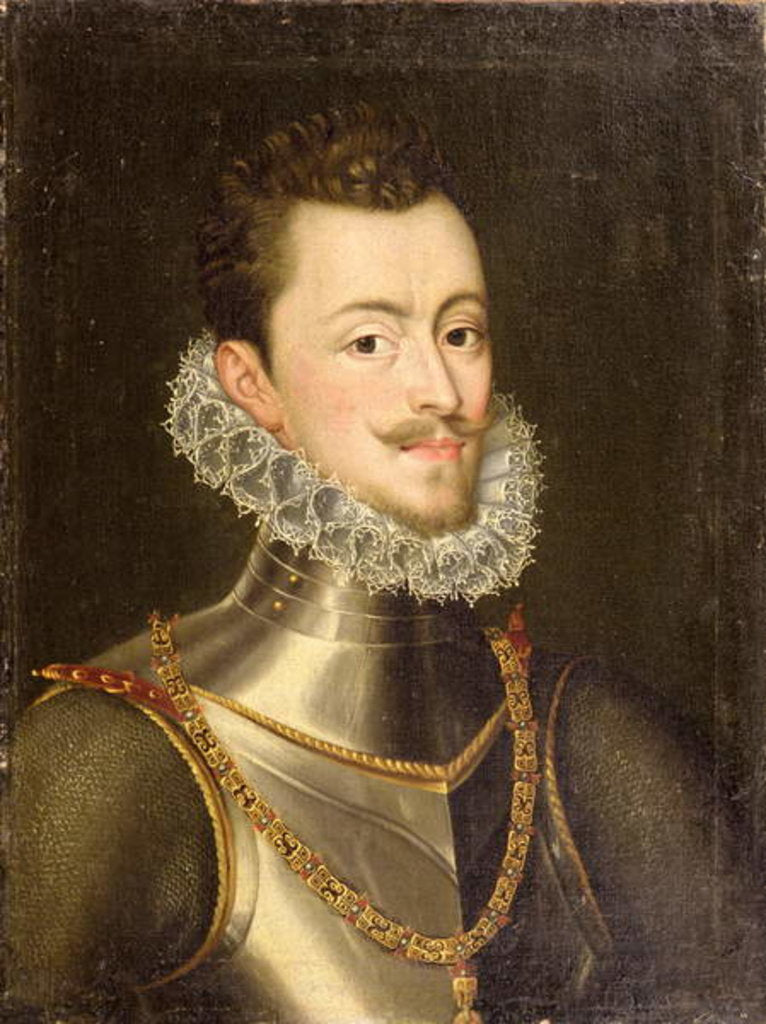 Detail of Portrait of Don John of Austria by Alonso Sanchez Coello