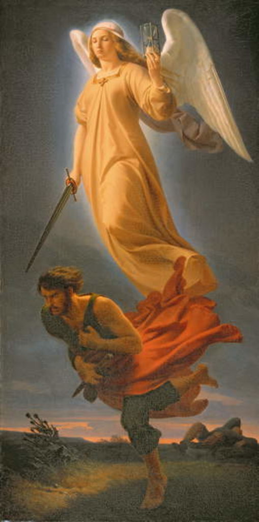 Detail of Nemesis, 1837 by Alfred Rethel