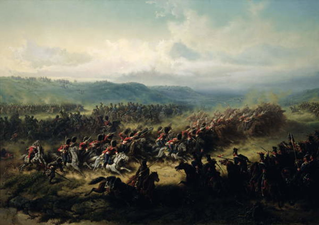 Detail of Charge of the Light Brigade, 25th October 1854 by Friedrich Kaiser