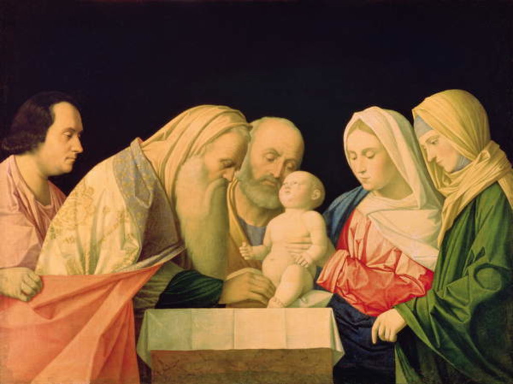 Detail of The Circumcision by Vincenzo di Biagio Catena