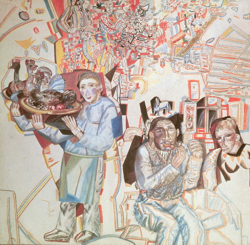 Detail of Restaurant by Pavel Nikolaevich Filonov