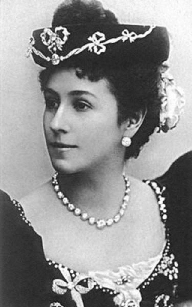 Detail of Mathilda Feliksovna Kschessinskaya by Russian Photographer