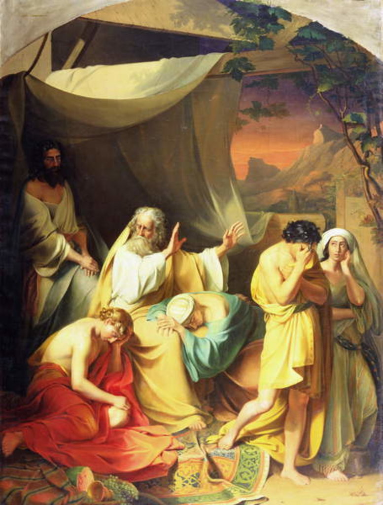 Detail of The Curse of Ham by Ivan Stepanovich Ksenofontov