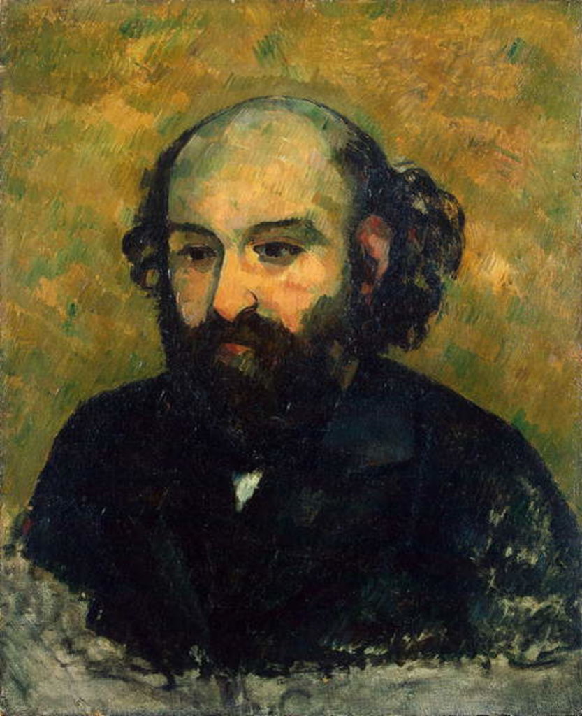 Detail of Self Portrait, 1880-81 by Paul Cezanne