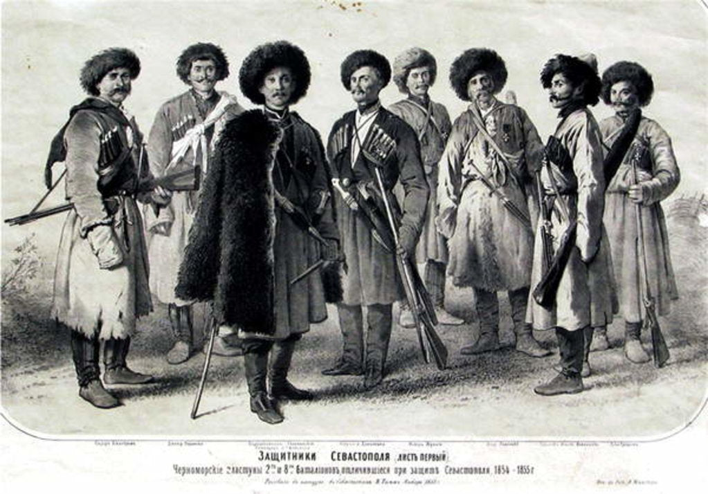 Detail of Russian Soldiers by School Russian