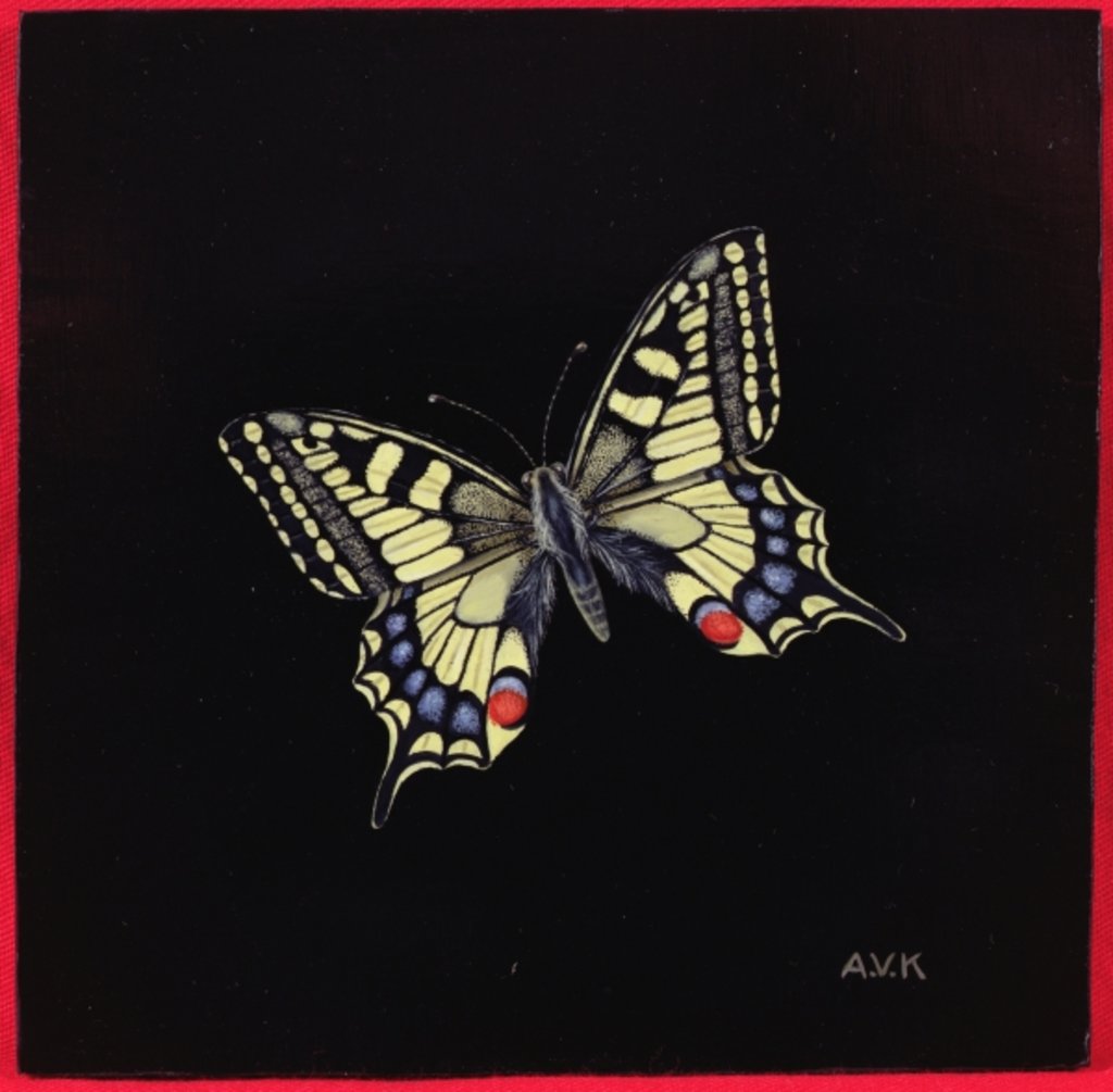 Detail of Swallowtail butterfly, 1999 by Amelia Kleiser