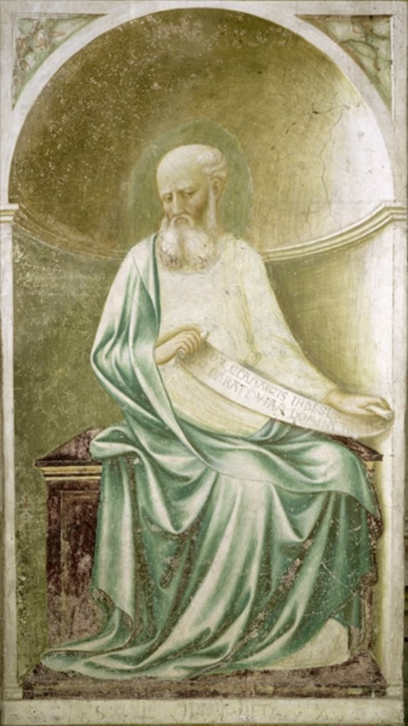 Detail of The Prophet Isaiah by Tommaso Masolino da Panicale