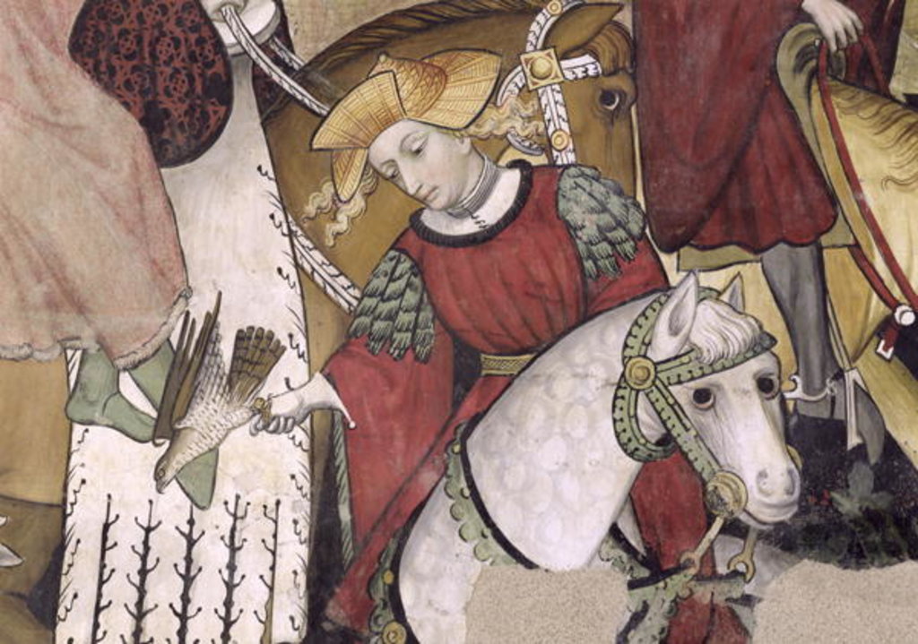 Detail of The Fountain of Life by Giacomo Jaquerio