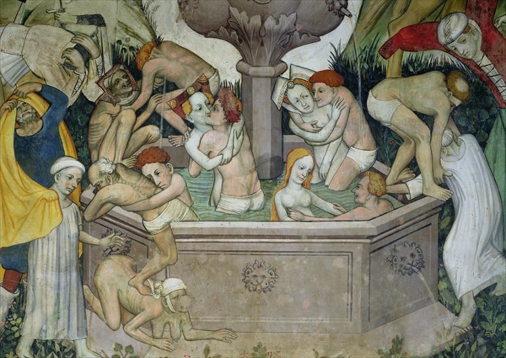 Detail of The Fountain of Life by Giacomo Jaquerio