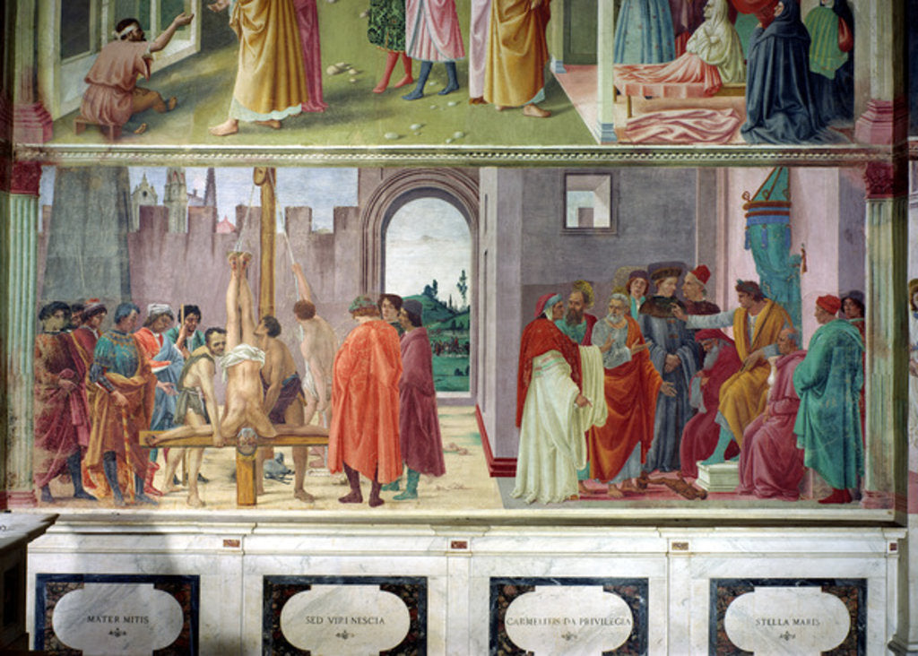Detail of The Dispute with Simon Mago and the Crucifixion of St. Peter, c.1484-85 by Filippino Lippi