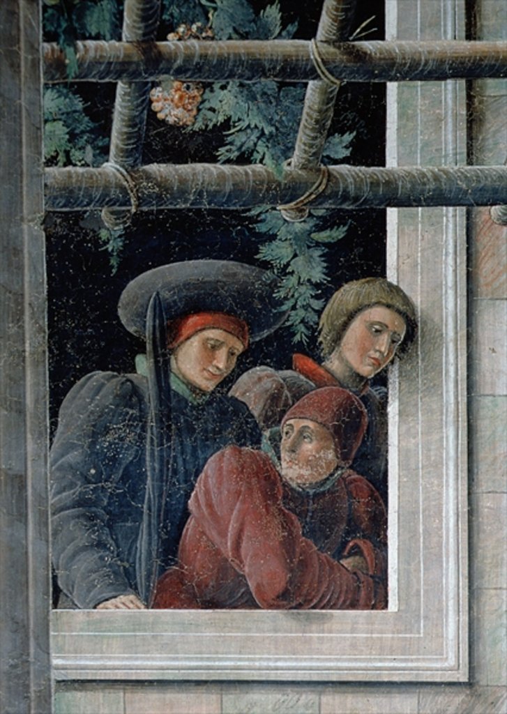 Detail of The Martyrdom of St. Christopher by Andrea Mantegna