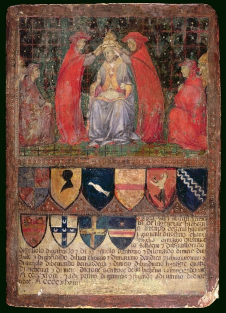 Detail of Coronation of Pope Nicholas V in 1447, 1448 by Italian School