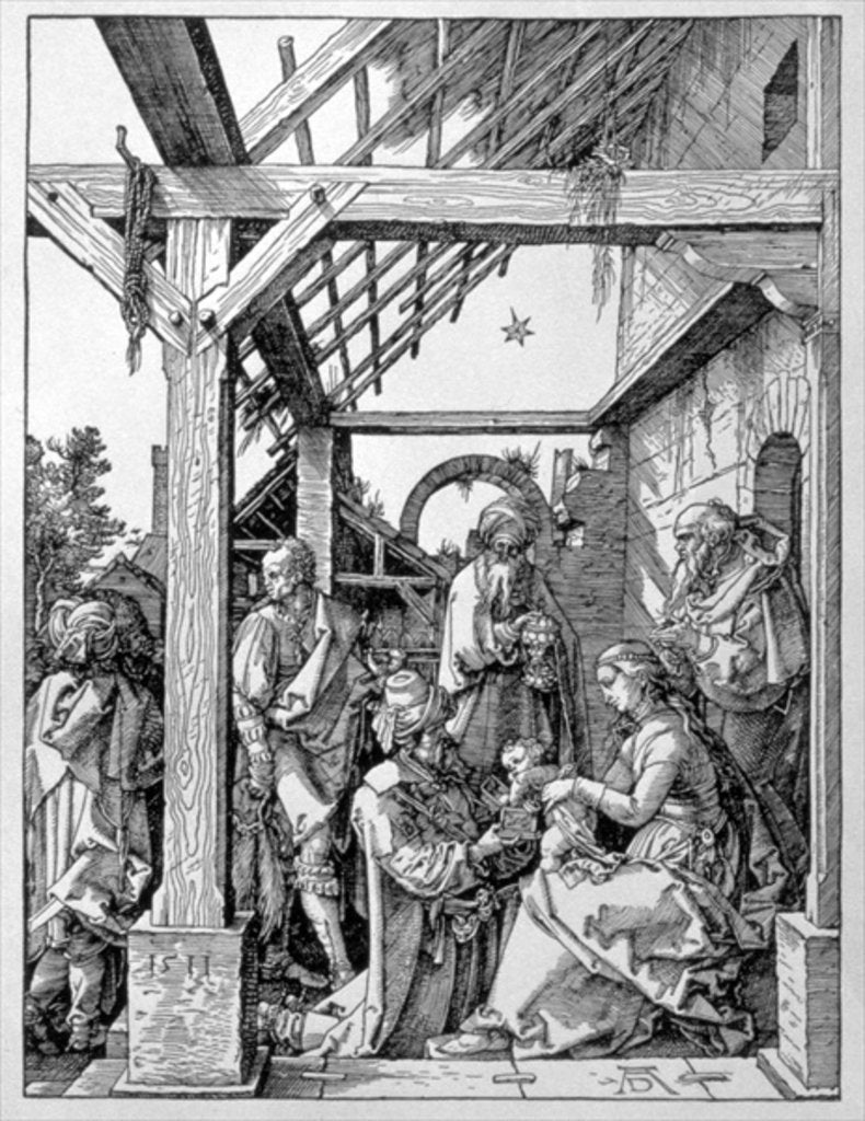 Detail of The Adoration of the Magi, 1511 by Albrecht Dürer or Duerer
