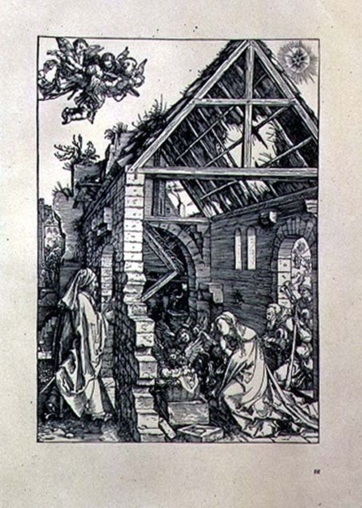 Detail of The Adoration of the Shepherds by Albrecht Dürer or Duerer