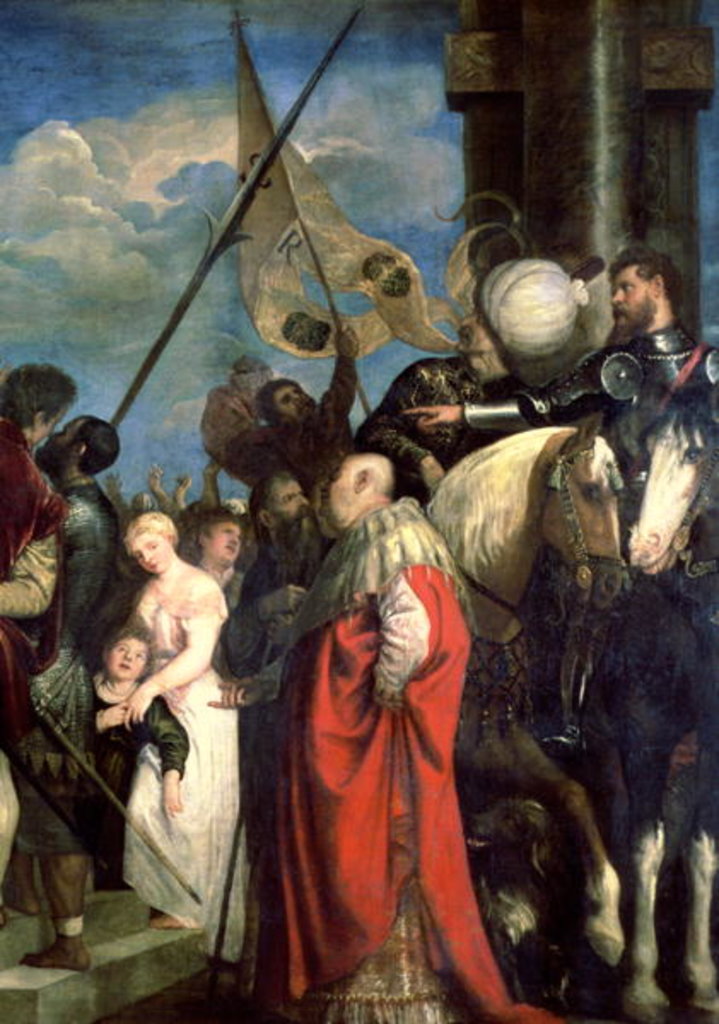 Detail of Ecce Homo, 1543 by Titian (c.1488-1576)