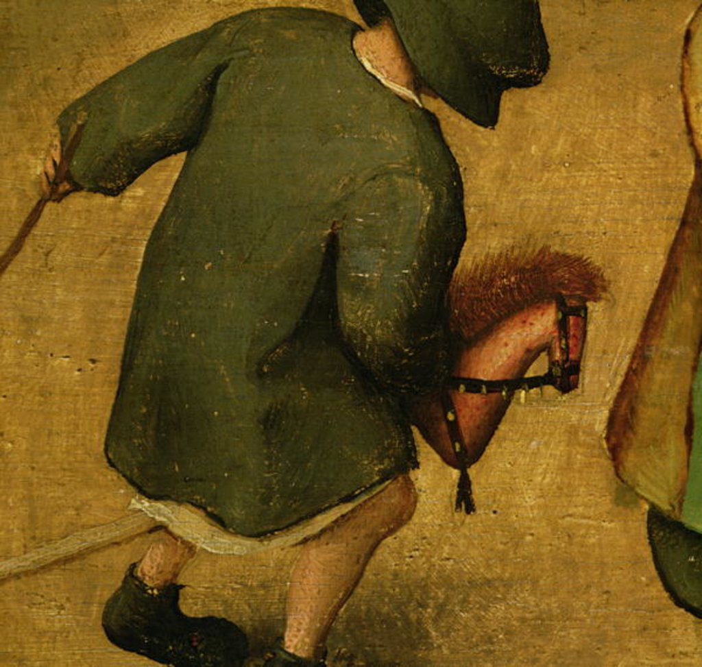 Detail of Children's Games by Pieter the Elder Bruegel