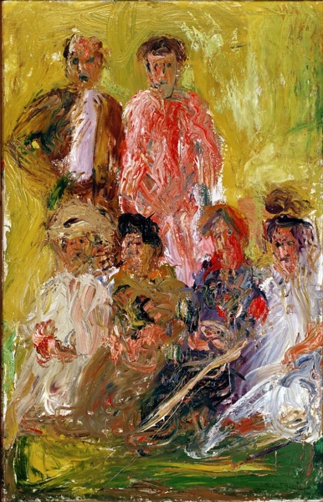 Detail of The Schonberg Family by Richard Gerstl