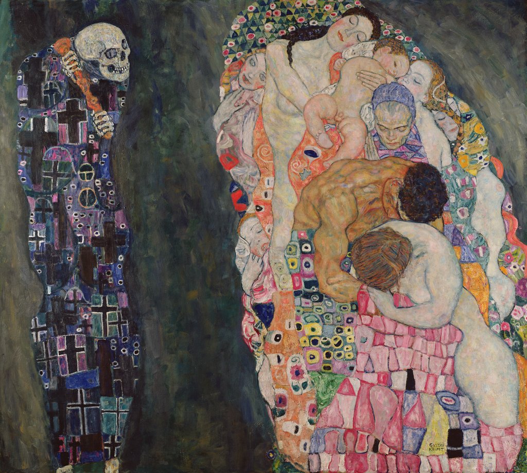Detail of Death and Life, c.1911 by Gustav Klimt