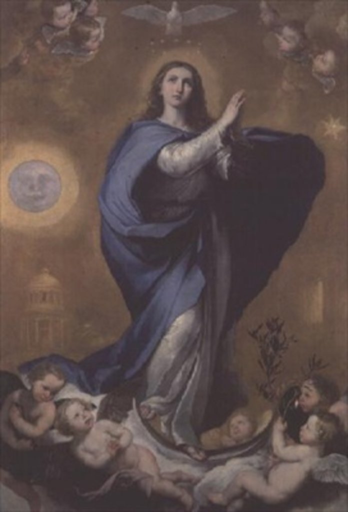 Detail of Immaculate Conception, 1637 by Jusepe de Ribera