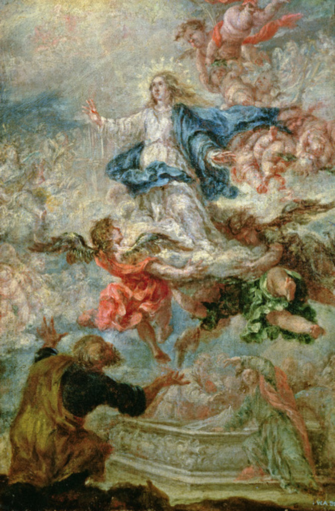 Detail of Assumption of the Virgin Mary, 1676 by Juan de Valdes Leal