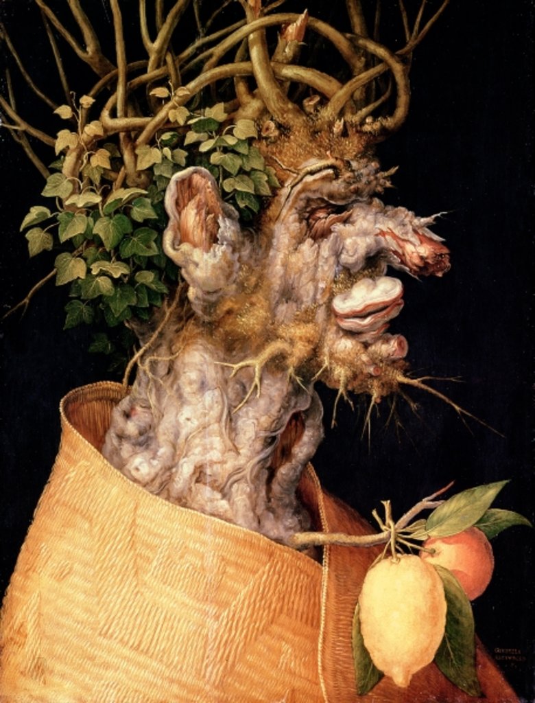 Detail of Winter by Giuseppe Arcimboldo