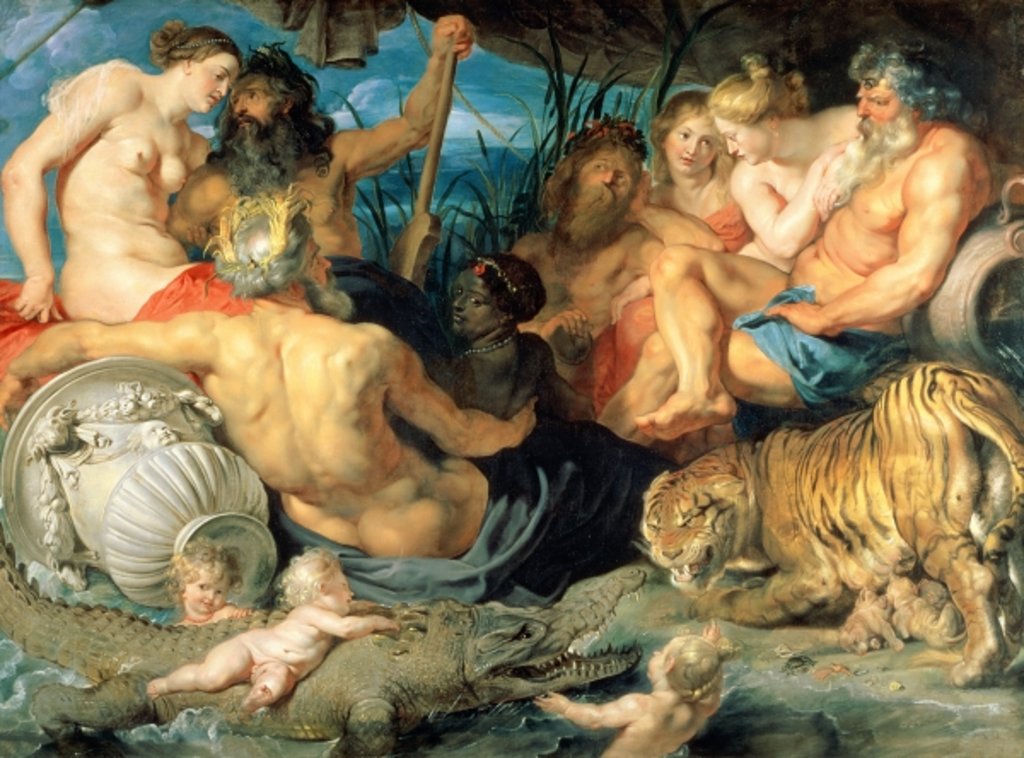 Detail of The Four Continents, 1615 by Peter Paul Rubens