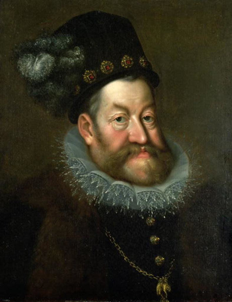 Detail of Rudolf II, 1600-3 by Johann or Hans von Aachen