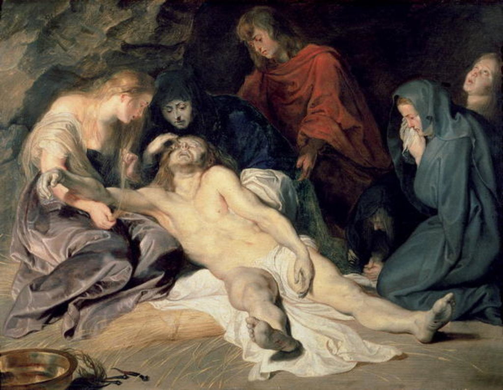 Detail of Lament of Christ, 1614 by Peter Paul Rubens