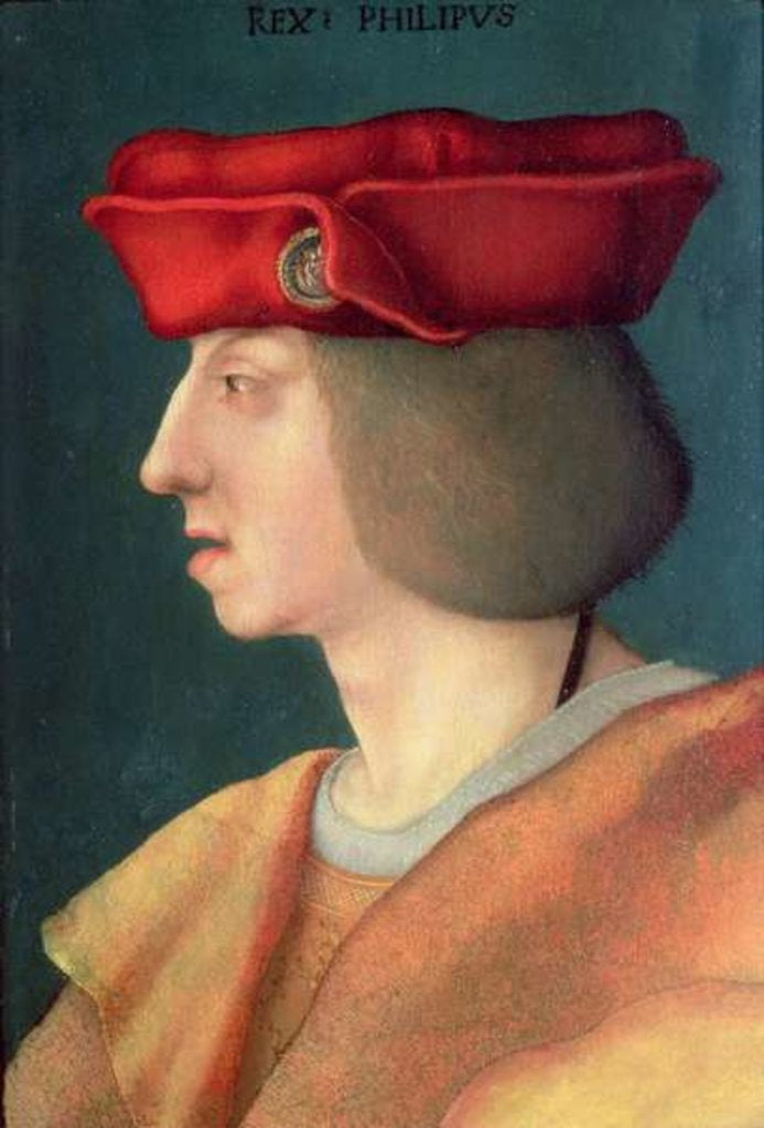 Detail of King Philip I `The Handsome' of Spain by German School