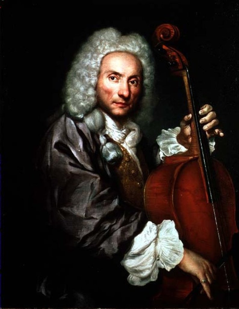 Detail of Cello player, c.1745/50 by Giacomo Ceruti