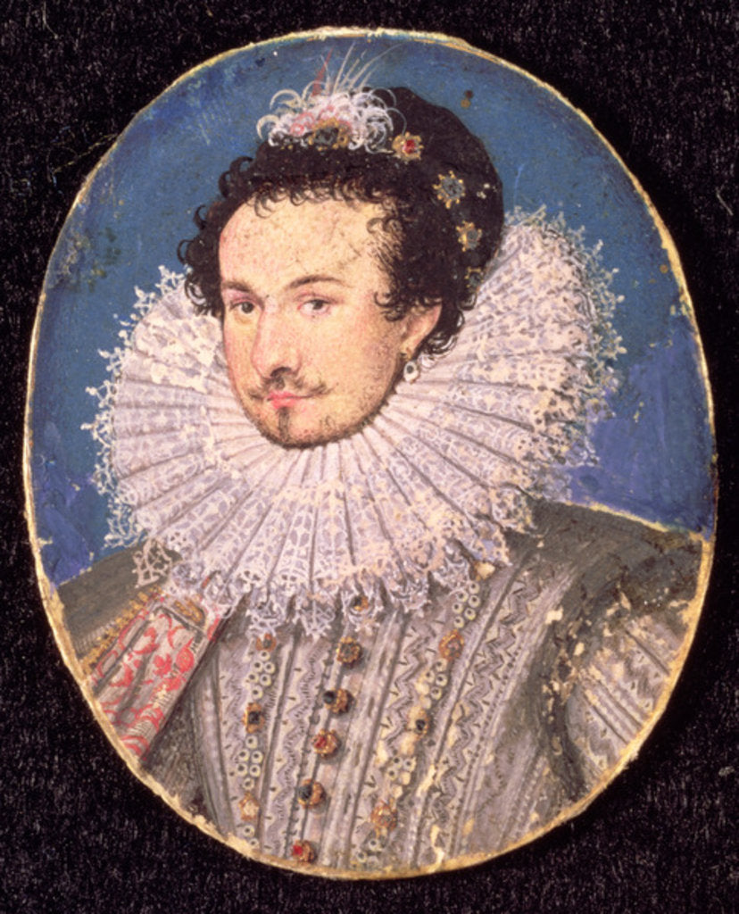 Detail of Sir Walter Raleigh by Anonymous