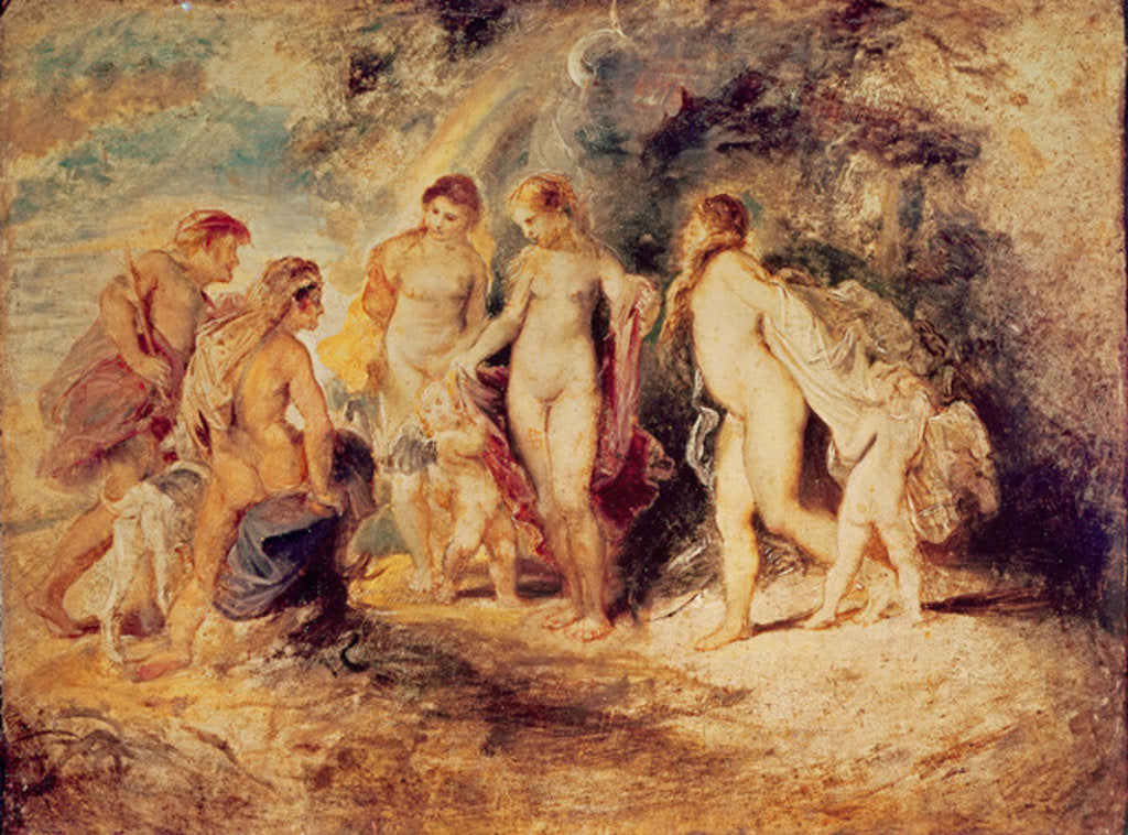 Detail of The Judgement of Paris, c.1599-1601 by Peter Paul Rubens