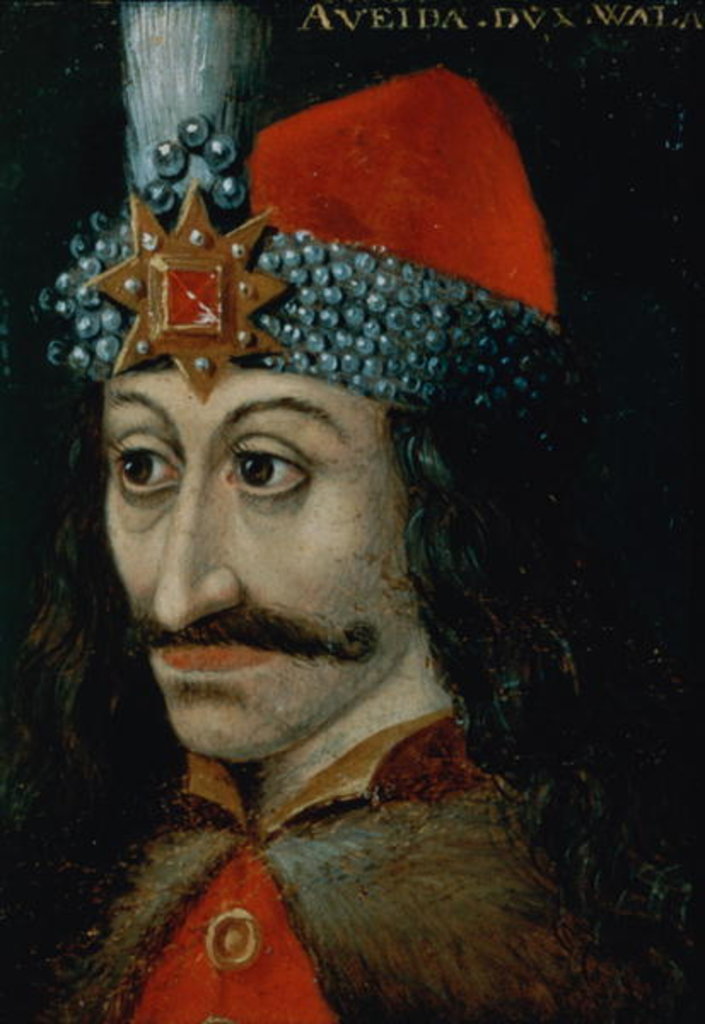 Detail of Vlad the Impaler, 16th century by German School