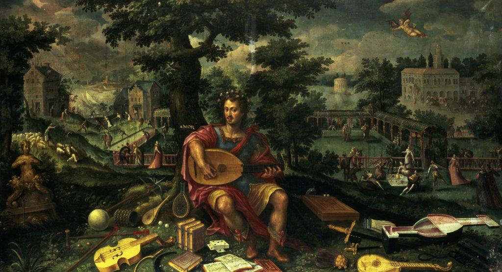 Detail of Love, c.1600 by Netherlandish School