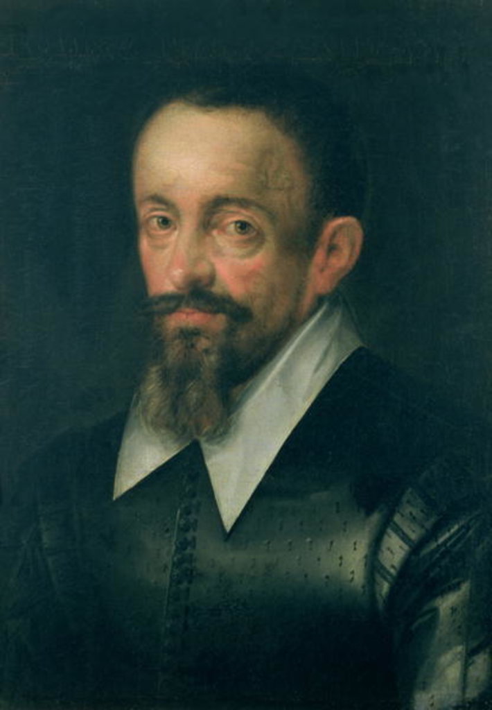 Detail of Johannes Kepler, c.1612 by Johann or Hans von Aachen