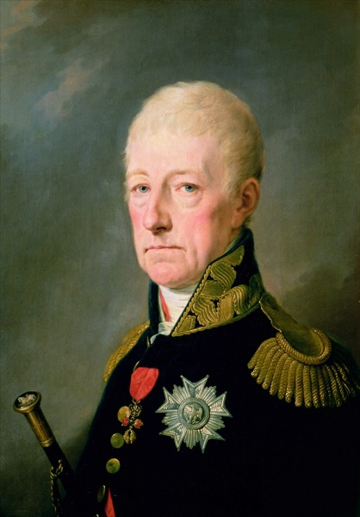 Detail of Fürst Dominik Andreas von Kaunitz by Josef Kreutzinger