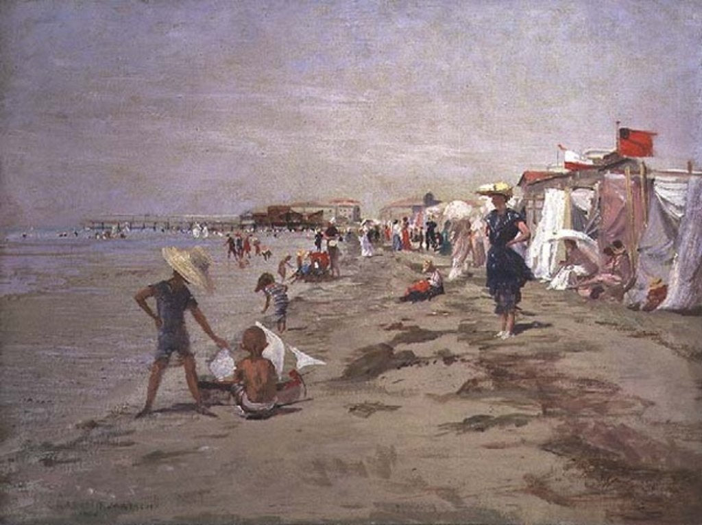 Detail of Grado, 1904 by Franz von Matsch