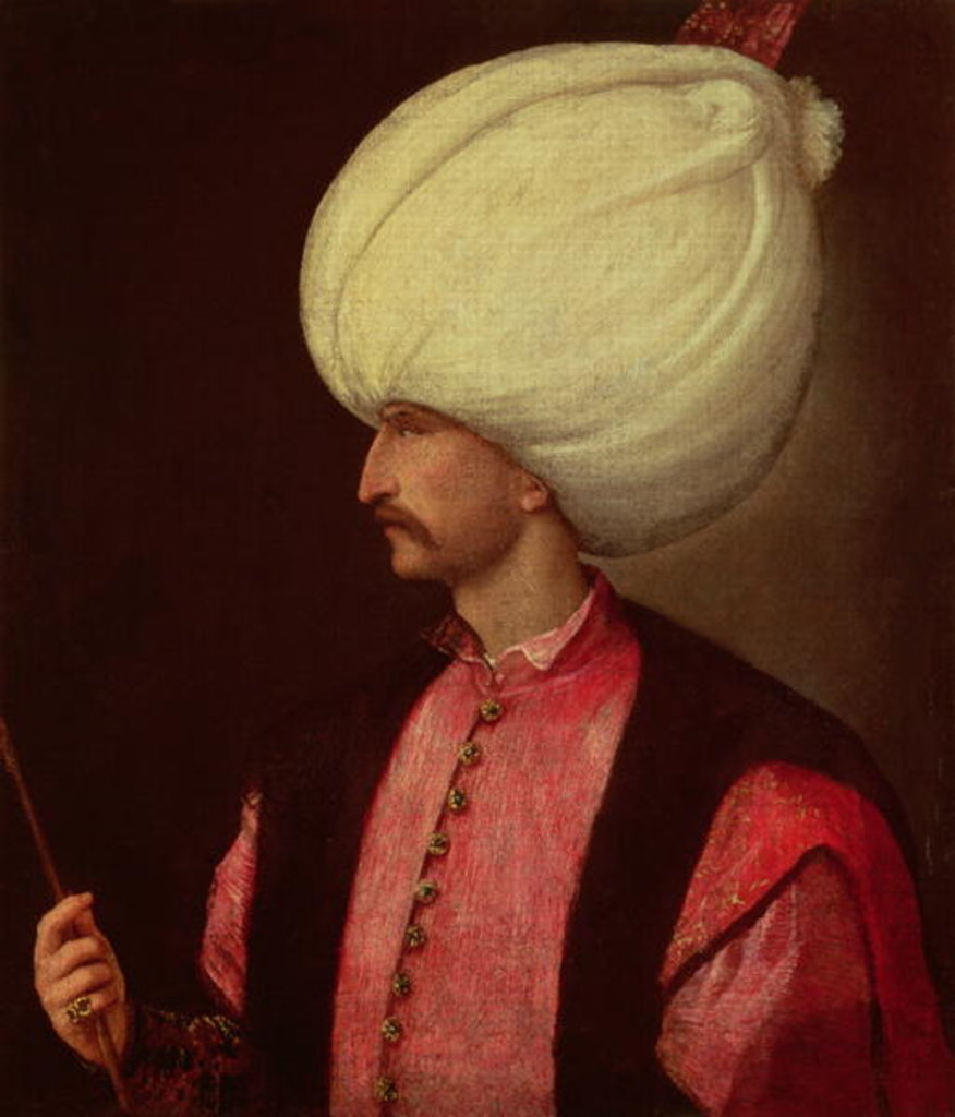 Detail of Suleiman the Magnificent, c.1530 by Italian School