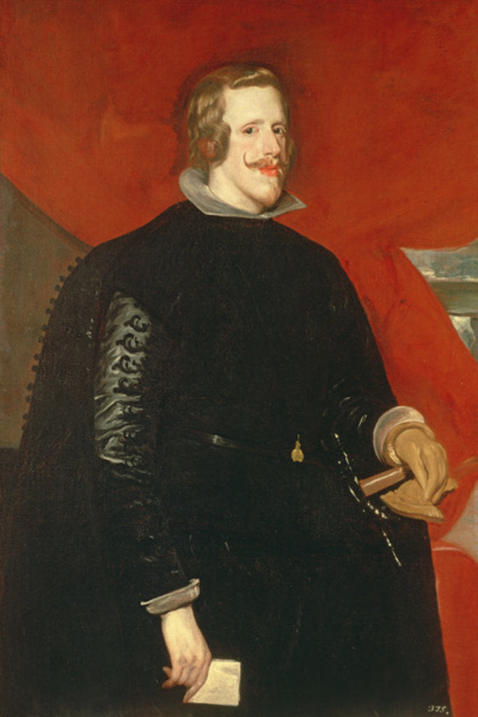 Detail of King Philip IV of Spain, c.1632 by Diego Rodriguez de Silva y Velazquez