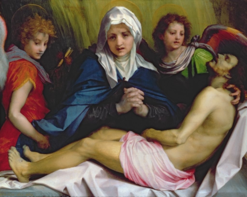 Detail of Lament of Christ, c.1519-20 by Andrea del Sarto