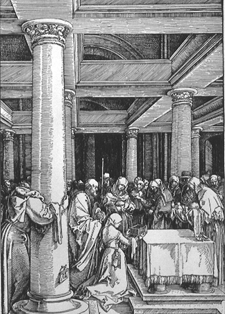 Detail of The Presentation in the Temple, c.1503/4 by Albrecht Dürer or Duerer