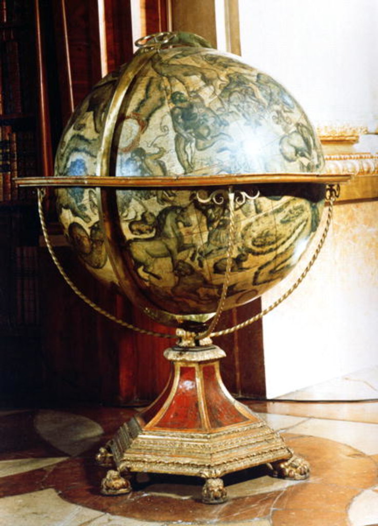 Detail of Celestial globe, 1688 by Vincenzo Maria Coronelli