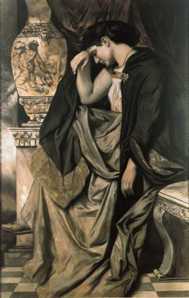 Detail of Medea, 1873 by Anselm Feuerbach