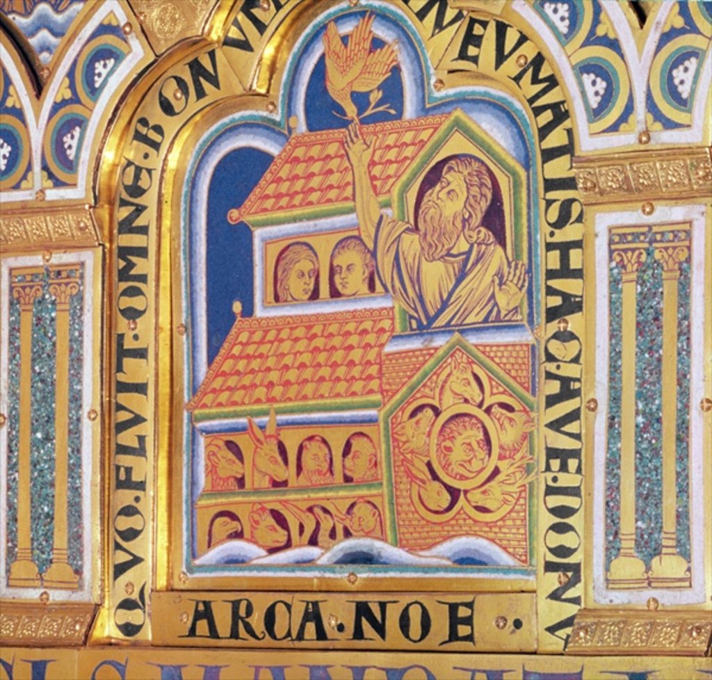 Detail of Noah and the Ark by Nicholas of Verdun